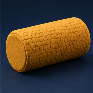 Studio Cylinder, neck support rolls